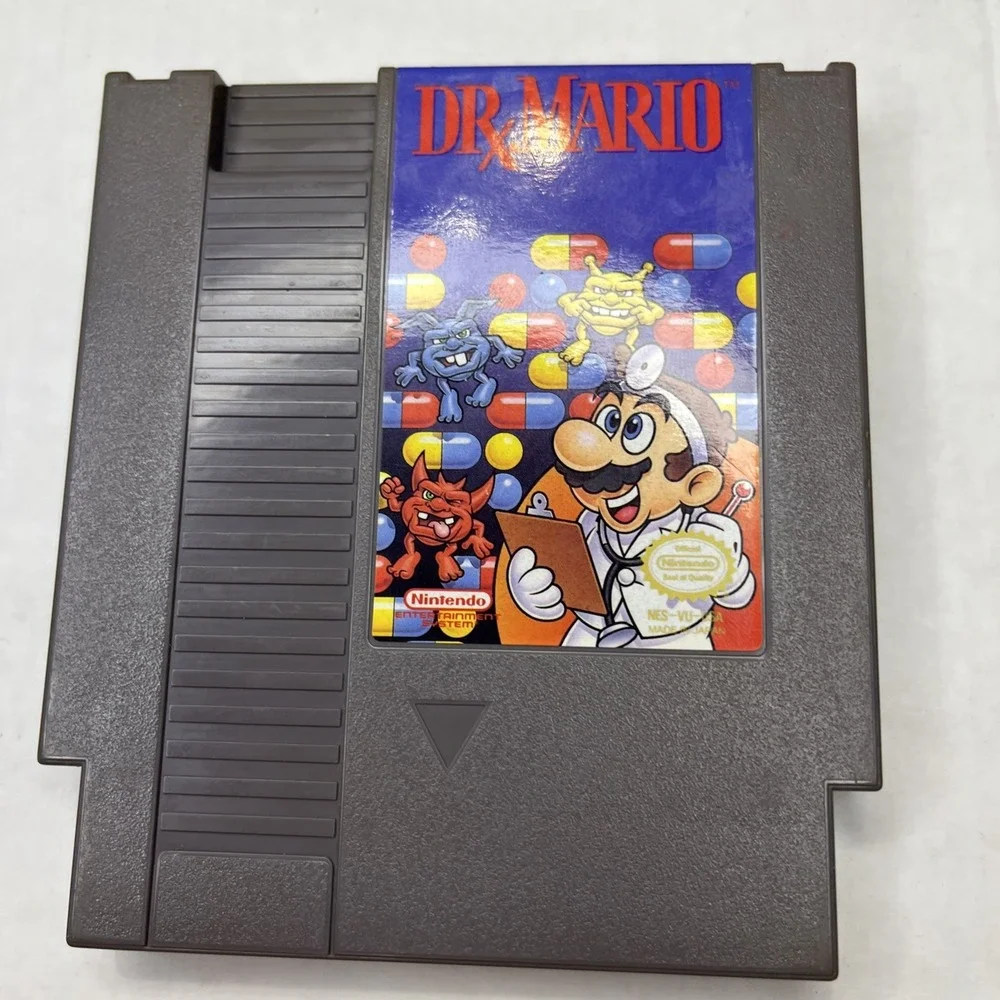 Dr. Mario - Nintendo Entertainment System NES 1985